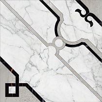 60х60 Панно Marble Trend Carrara K-1000/MR/d01-cut/600х600х10