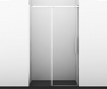 Дверь для душа Dinkel 58R05 120х200 раздвижная, стекло прозрачное, профиль хром