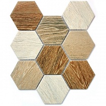 29,5х25,6 Мозаика керамическая Wood comb  95*110*6