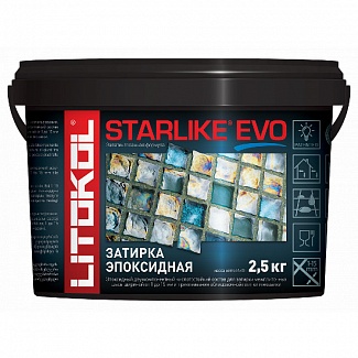 STARLIKE EVO (эпоксидная затирочная смесь) S.420 verde prato ведро 2,5 кг