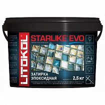 STARLIKE EVO (эпоксидная затирочная смесь) S.310 azzurro polvere ведро 2,5 кг