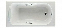 Ванна чугунная HAITI 1,4х0,75  2331G0000 с отверстиями под ручки, противоскользящее покрытие 
