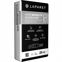 LAPARET клей Monolith усиленный (для кер. плитки и керамогранита) 25 кг