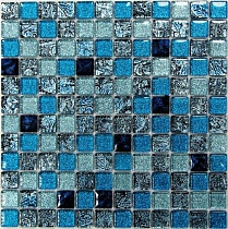 30х30 Мозаика Satin Blue