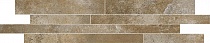 Декор 14,4х69 Ferry мозаика коричневый