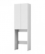 Шкаф комбинированный Wing 640 под стиральную машину, напольный, цвет белый
