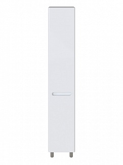 Шкаф-пенал Адель напольный (2 двери), белый