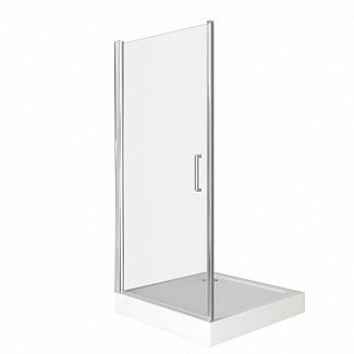 Дверь для душа PANDORA DR-100-C-CH 100х185 стекло прозрачное 6 мм, профиль хром