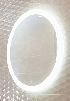 Зеркало Rinaldi LED D645 (светодиодная подсветка, сенсорный выключатель)