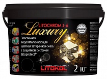 LITOCHROM LUXURY 1-6 (цементная затирочная смесь) C.30 жемчужно-серый, ведро 2 кг РАСПРОДАЖА