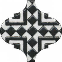 Декор 6,5х6,5 OS\A25\65000 Арабески глянцевый орнамент