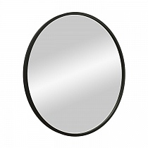 Зеркало Мун интерьерное D350 (без подсветки, чёрное)
