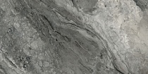 60х120 MarbleSet Иллюжн Тёмно-серый глянцевый ректифицированный