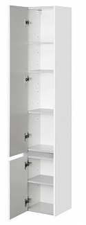СТОУН Шкаф-колонна Стоун белый, левый фото2