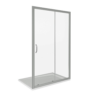 Дверь для душа INFINITY WTW-130-C-CH 130х185 стекло прозрачное 6 мм, профиль хром