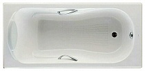 Ванна чугунная HAITI 1,7х0,8  2327G000R с отверстиями под ручки, противоскользящее покрытие