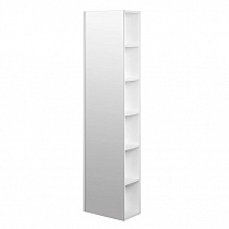 Шкаф-колонна Сканди с зеркалом Белый 1A253403SD010