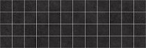 Декор 20х60 Alabama мозаичный черный MM60062