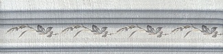 Бордюр BLB029 20х5 Багет Кантри Шик серый декорированный