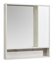 Зеркальный шкаф Флай 80 Дуб крафт 1A237702FAX10