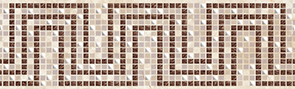 Бордюр 7,5х25 Illyria mosaic