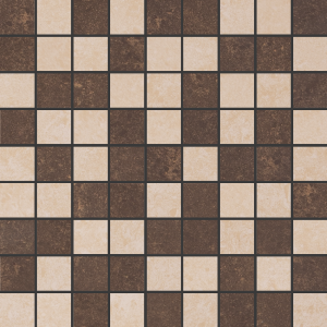 Декор 30х30 Travertino Mosaic Beige/Brown G-420/P+G-430/P